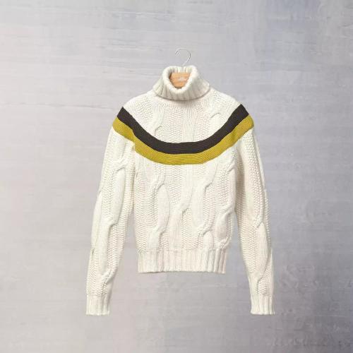  HERMES爱马仕 22年秋冬 男士 针织衫 Pull col roule ??Yoke Torsade?? H267275HA84LA