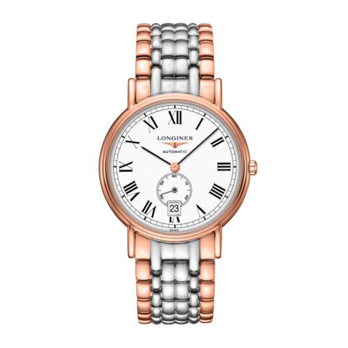 LONGINES/浪琴 时尚系列 精钢和红色PVD涂层 自动机械 男士腕表 L4.805.1.11.7