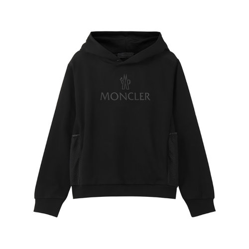 Moncler/蒙克莱 女士棉质宽松版连帽卫衣运动衫 8G00018 809KR