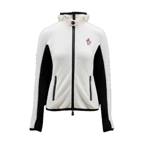  MONCLER蒙可蒙克莱 22年秋冬 女士 夹克 Fleece Hoodie H20988G0002380093034