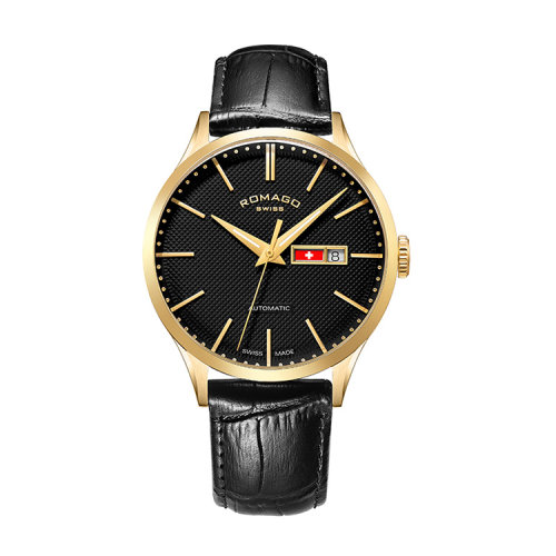 ROMAGO/雷米格 精密自动全日历系列腕表 RM090-0570ST-GD-6