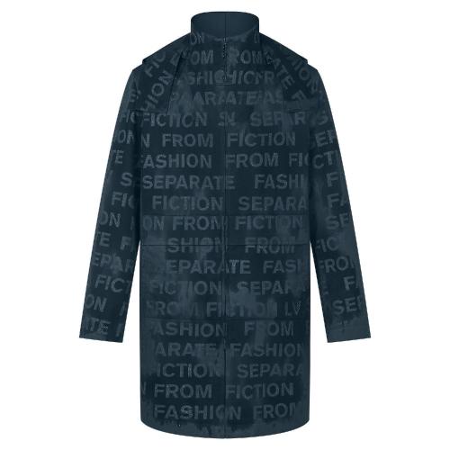  LV路易威登 22年秋冬 男士 大衣 APPEARING LETTERS 雨衣 1A90HE 1A90H9 1A90HD 1A90HB 1A90HA 预定商品2-8周发货