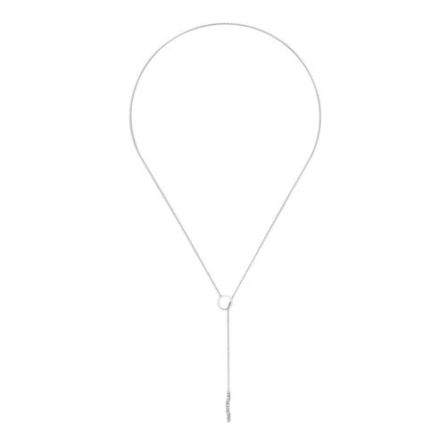 GUCCI/古驰 22春夏新款LinktoLove系列 18K金白金套索项链662138J85689066