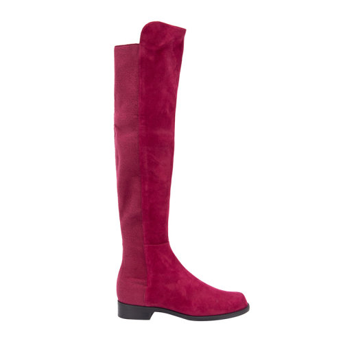 Stuart Weitzman/斯图尔特韦茨曼 女士 5050系列绒面皮女士及膝长筒靴多色可选 女士高筒靴