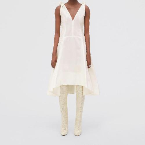  BV葆蝶家 22年秋冬 女士 连衣裙 robe en coton compact 708813V2BL09000