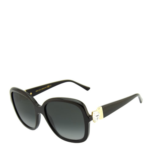 Jimmy Choo/周仰杰 太阳镜 墨镜 大框 黑色 经典 复古 大气 百搭 街拍 气质  SADIE/S 56mm