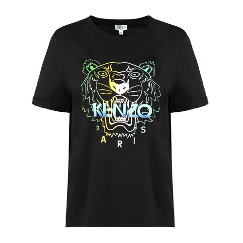 KENZO/高田贤三女装女士T恤女士短袖T恤虎头T恤TFA52TS826经典虎头