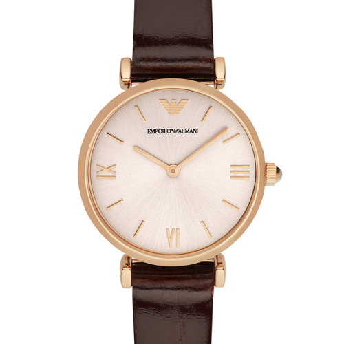 Emporio Armani/安普里奥阿玛尼 女表 简约皮带经典石英表女士手表 AR1911
