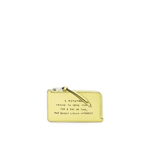  LOEWE罗意威 22年秋冬 男士 卡包 Words coin cardholder in classic calfskin C643Z40X25-814