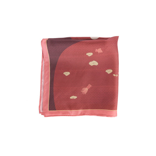 nisiss/怡夕荷塘月色丝巾N163SR56