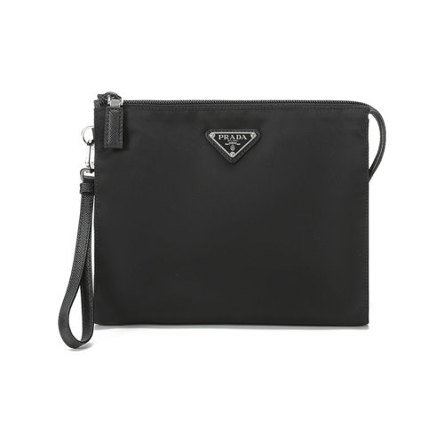 PRADA/普拉达  男士Re-Nylon再生尼龙手拿包 2NE789 2DMH