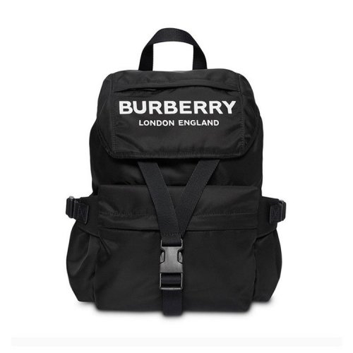  BURBERRY/博柏利 男士黑色尼龙双肩背包 80141301
