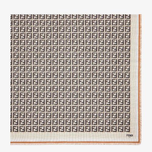  FENDI芬迪 22年秋冬 女士 围巾 FF shawl FXT069AKO3F0CJD