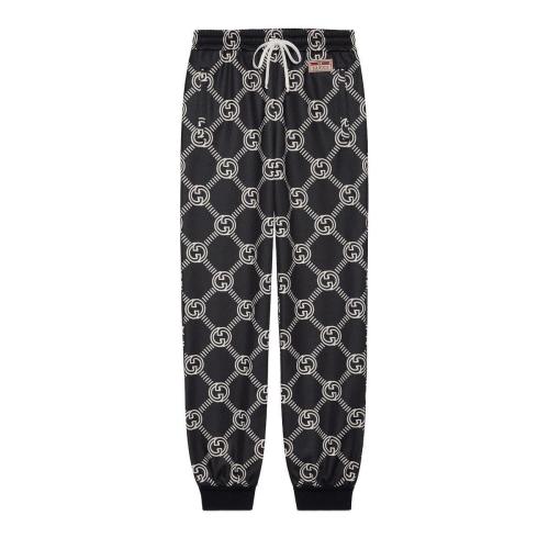  GUCCI古驰 22年秋冬 女士 互扣式双G慢跑长裤 683269 XJD1I 1289