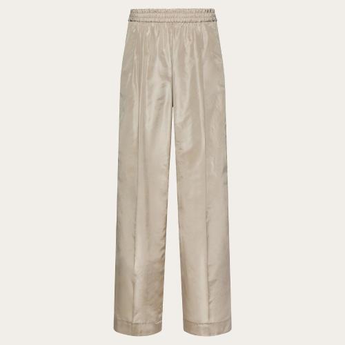  VALENTINO华伦天奴 22年秋冬 男士 休闲裤 PANTALON EN TAFFETAS LA_Vé XV0RBI258E30BG