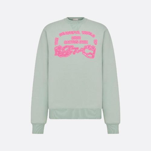 DIOR迪奥 22年秋冬 男士 卫衣 Sweatshirt CACTUS JACK DIOR 283J646A0531_C684