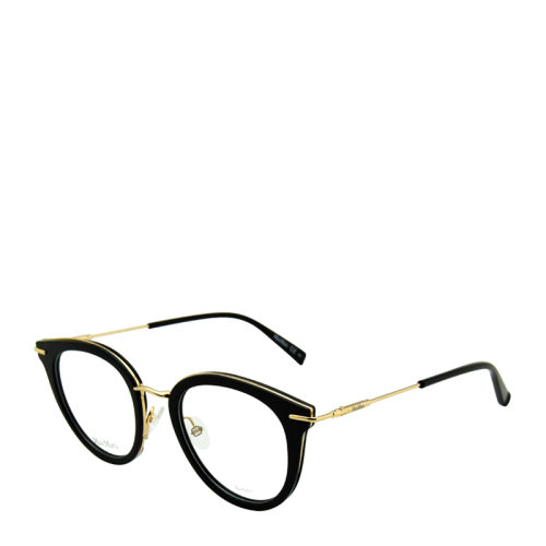 MaxMara/麦丝玛拉 复古 轻架 板材 合金 多边 圆框 女士 光学镜架  近视 眼镜框 眼镜架 MM 1371 47mm