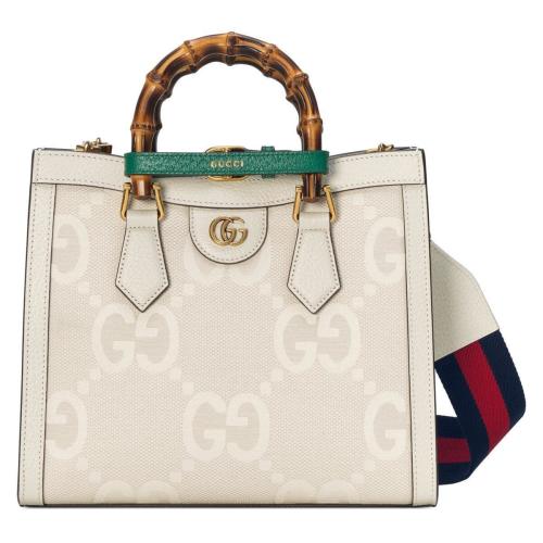  GUCCI古驰 22年秋冬 女士 Gucci Diana系列超级双G小号托特包 702721 UKMNT 9294