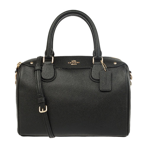 COACH/蔻驰女士牛皮革波士顿斜挎手提女包单肩包dF57521