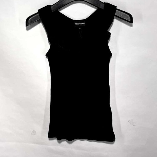 Emporio Armani/安普里奥阿玛尼 黑色女士吊带背心