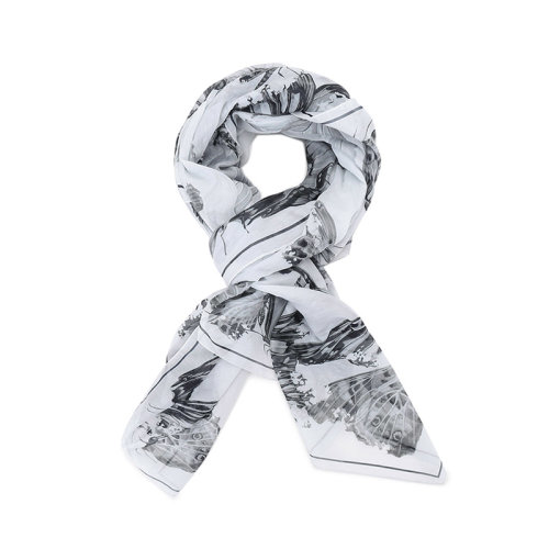 Alexander McQueen/亚历山大麦昆  女士棉质长方形围巾 646219 3624Q