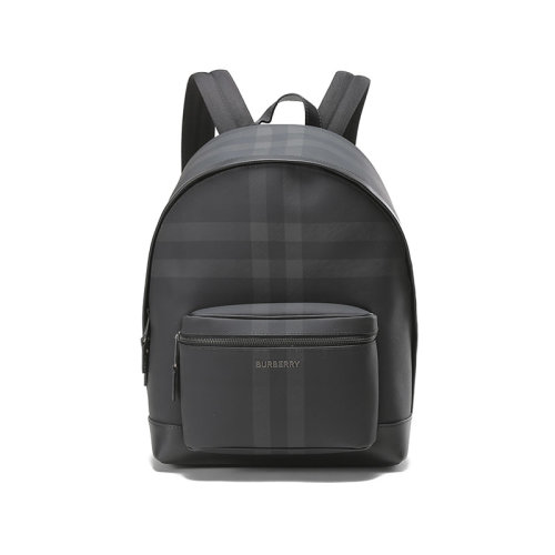 BURBERRY/博柏利【22秋冬新款】男款织物配皮手提双肩包背包格纹字母徽标 80546631