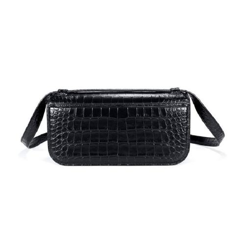  Balenciaga/巴黎世家 女士黑色皮革单肩包 674693 23EC7 1000 PLSX