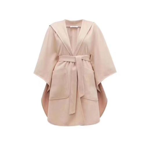 MaxMara/麦丝玛拉羊绒连帽女士大衣披风  PUGNALE/002