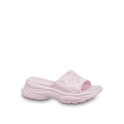  LV路易威登 22年秋冬 女士 平底凉鞋 MULE POOL 55 1AAE6U 1AAE6W 1AAE6Y 1AAE70 1AAE72 1AAE7