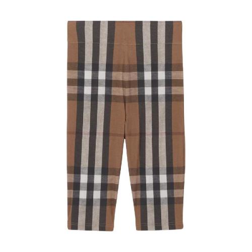  BURBERRY 22年秋冬 女士 格纹印花弹力平织骑行短裤 80434261 预定商品1-3周发货