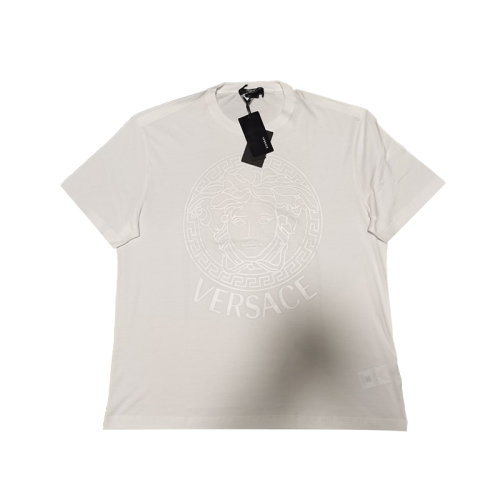 VERSACE/范思哲 经典款白色休闲百搭短袖圆领T恤女士