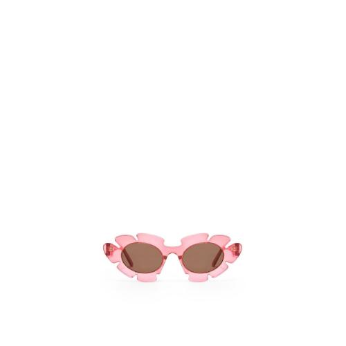  LOEWE罗意威 22年秋冬 女士 太阳眼镜 Flower sunglasses in injected nylon G000270X03-6447