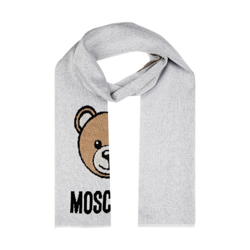 MOSCHINO/莫斯奇诺 男女同款 灰色时尚围巾/披肩围巾 30666M2345001