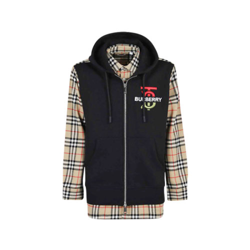 BURBERRY/博柏利  巴宝莉男装 时尚 男士典藏米色/黑色外套夹克 80340091 HKY012467