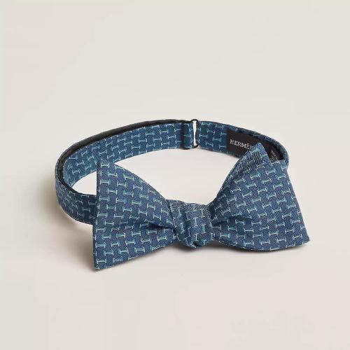  HERMES爱马仕 22年秋冬 男士 领结 Noeud?papillon H en Relief H846279T 08