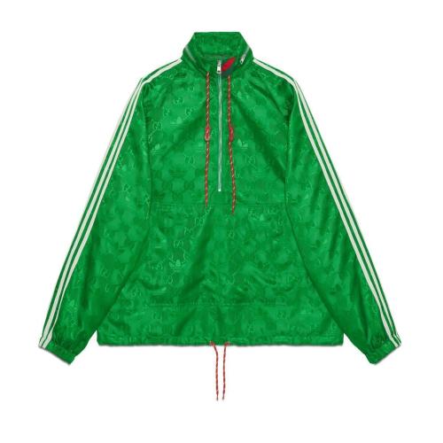  GUCCI古驰 22年秋冬 男士 adidas x Gucci大GG夹克 696651 Z8A2H 3778