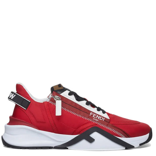 FENDI/芬迪 男士红色尼龙低帮运动鞋7E1456AD79F0ZVC