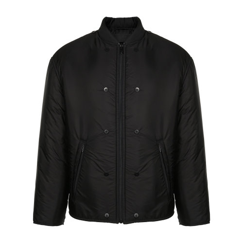 PRADA/普拉达 男士棉服 拉链黑色男士短款棉服