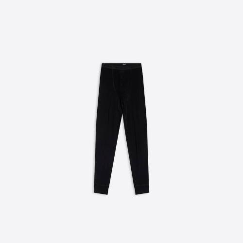  BALENCIAGA巴黎世家 22年春夏 男士 运动裤 LEG STRETCH及膝打底裤 6983254C2B41000