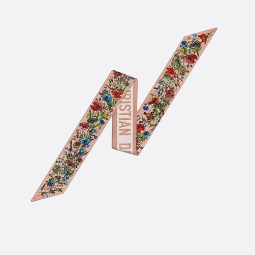  DIOR迪奥 22年秋冬 女士 丝巾 D-Millefiori Mitzah 丝巾 15MIF106I611_C*w*420