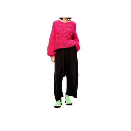  LOEWE罗意威 22年秋冬 女士 针织衫 Anagram sweater in mohair S359Y14K67-7550