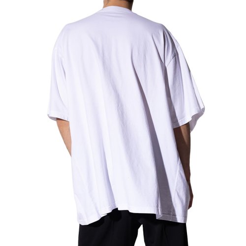  Balenciaga/巴黎世家 女士白色棉质短袖T恤 657059 TKV94 9000 PLFSX