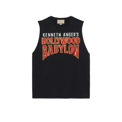  GUCCI古驰 22年秋冬 女士 针织棉背心 688407 XJEDM 1043