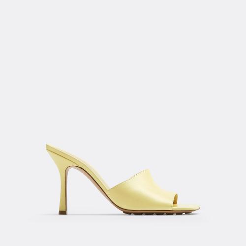  BV葆蝶家 22年秋冬 女士 高跟凉鞋 stretch 610538VBSF07411