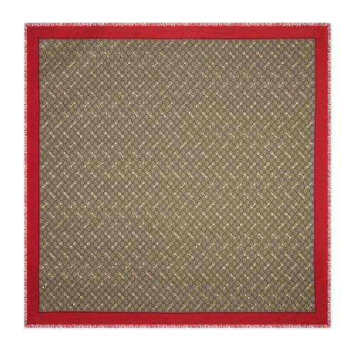  GUCCI古驰 22年秋冬 女士 GG马衔扣印花莫代尔披肩 662577 3GA40 6475 预定商品2-6周发货