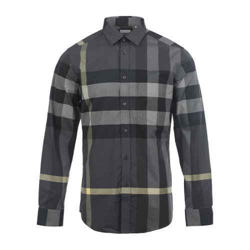 BURBERRY/博柏利 经典格纹男士长袖衬衫8050329