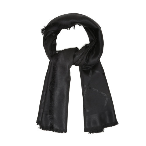 Longchamp/珑骧 女士丝毛混纺方巾丝巾围巾披肩 8742 SOG