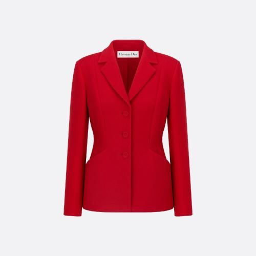  DIOR迪奥 22年秋冬 女士 夹克 30 Montaigne 单排扣经典西装外套 841V01A1166_X3386