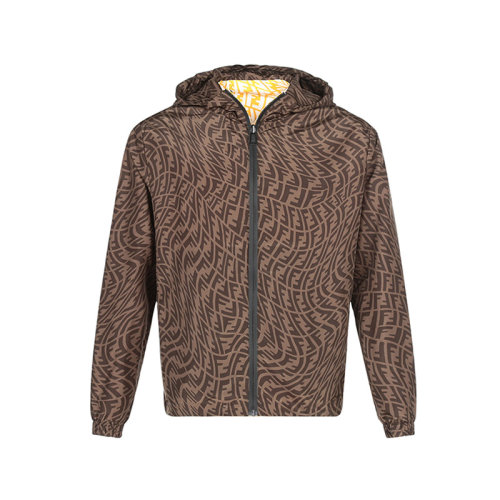 FENDI/芬迪 2021款 男士夹克 男士聚酯纤维/锦纶双面夹克上衣外套 FAA830 AGBI