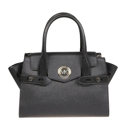 Michael Kors/迈克·科尔斯 女士纯色皮革金色MK字母徽标单肩包斜挎包手提包女包 30S0GNMS1L 多色可选